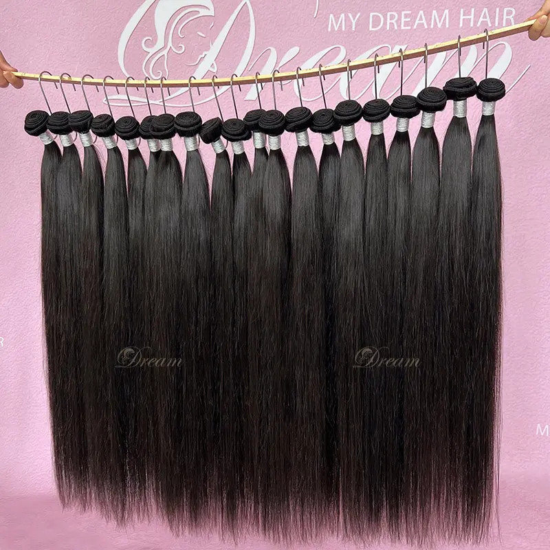 30inch Virgin Hair Bundles Natural Color Straight Hair